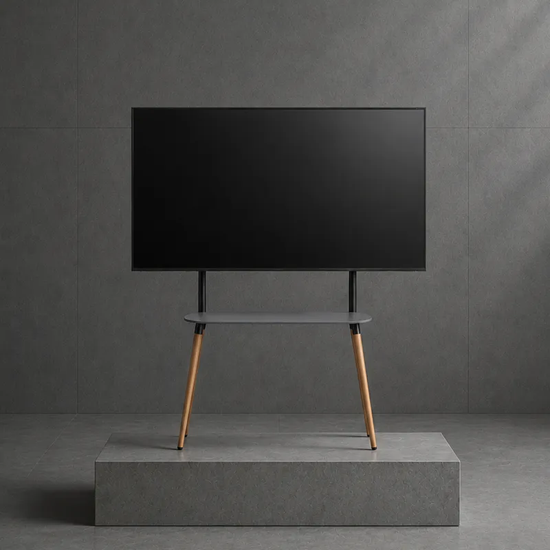 엘디엘마운트 APL-FS84B 이젤형TV플로어스탠드 49-86인치