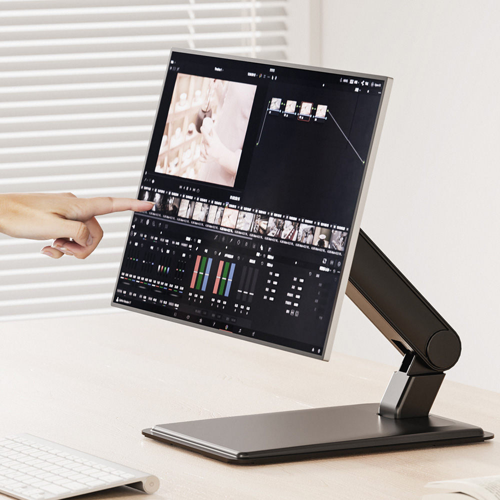 APL-GTS15-PLUS 터치스크린모니터스탠드 17-32인치